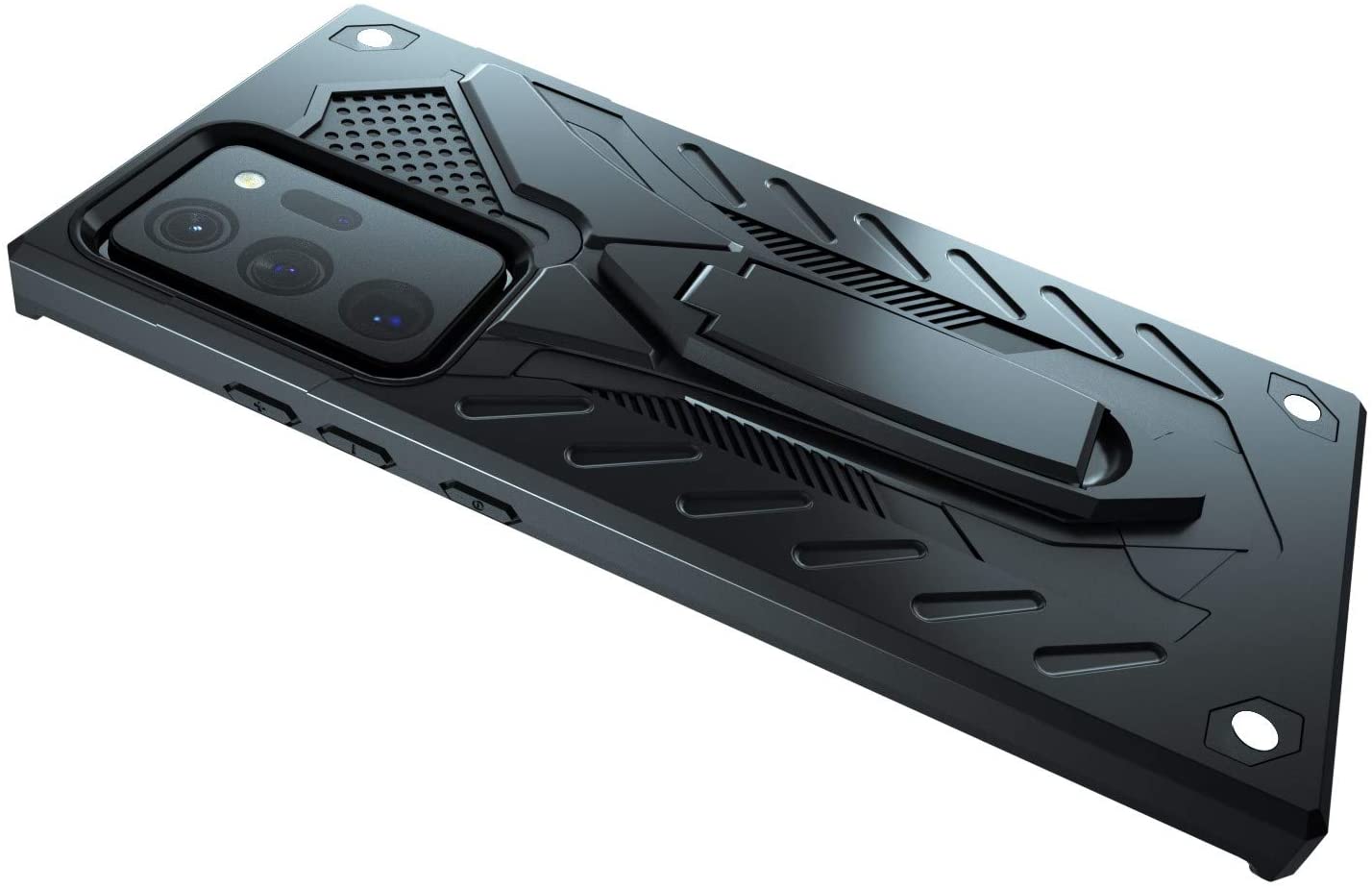 Samsung Galaxy Note 20 Ultra Hard Case with Kickstand Black