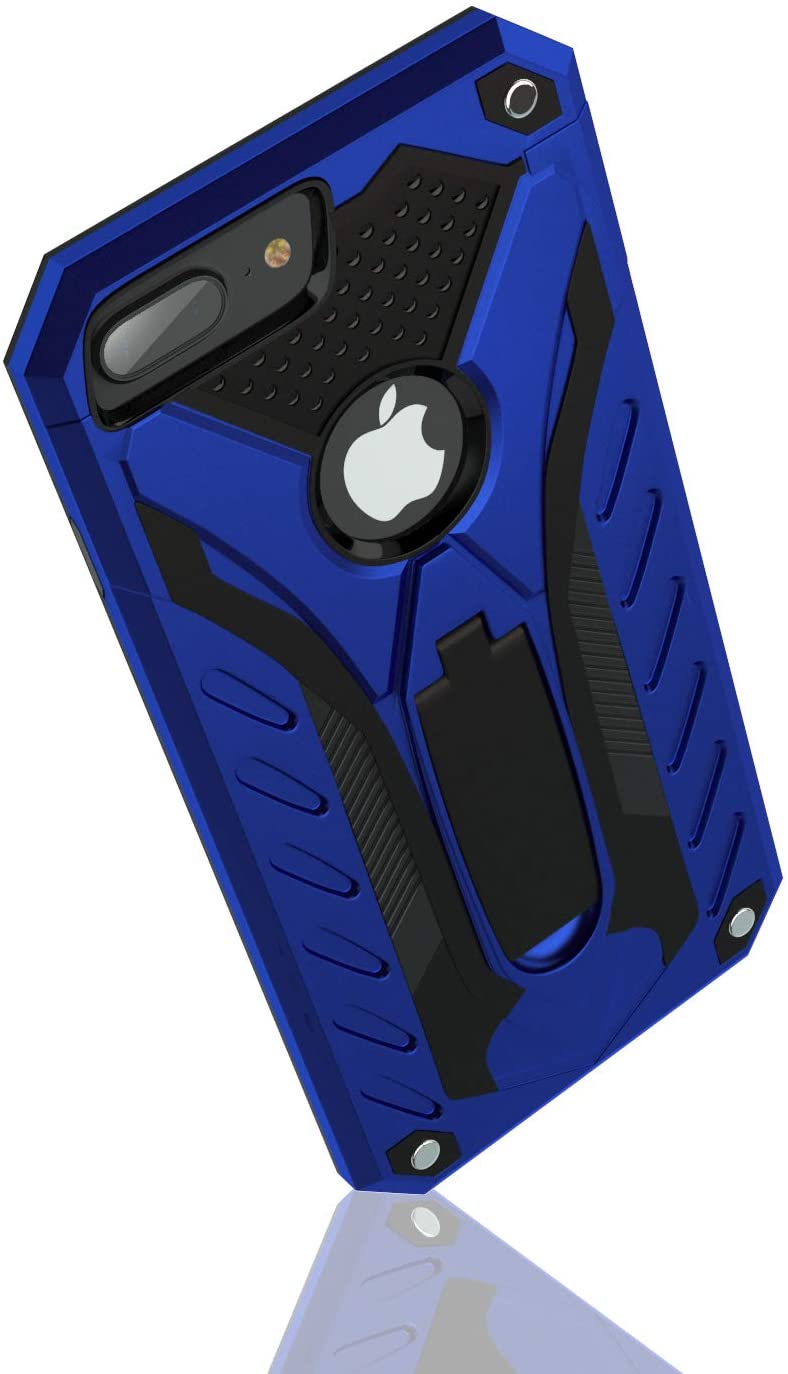 iPhone 7 Plus / iPhone 8 Plus Hard Case with Kickstand Blue
