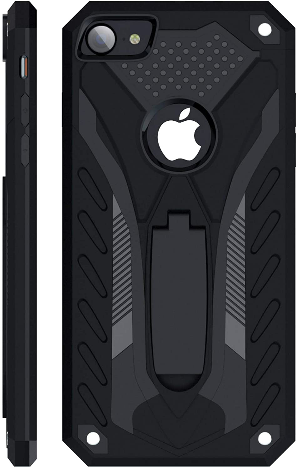 iPhone 7 / iPhone 8 Hard Case with Kickstand Black