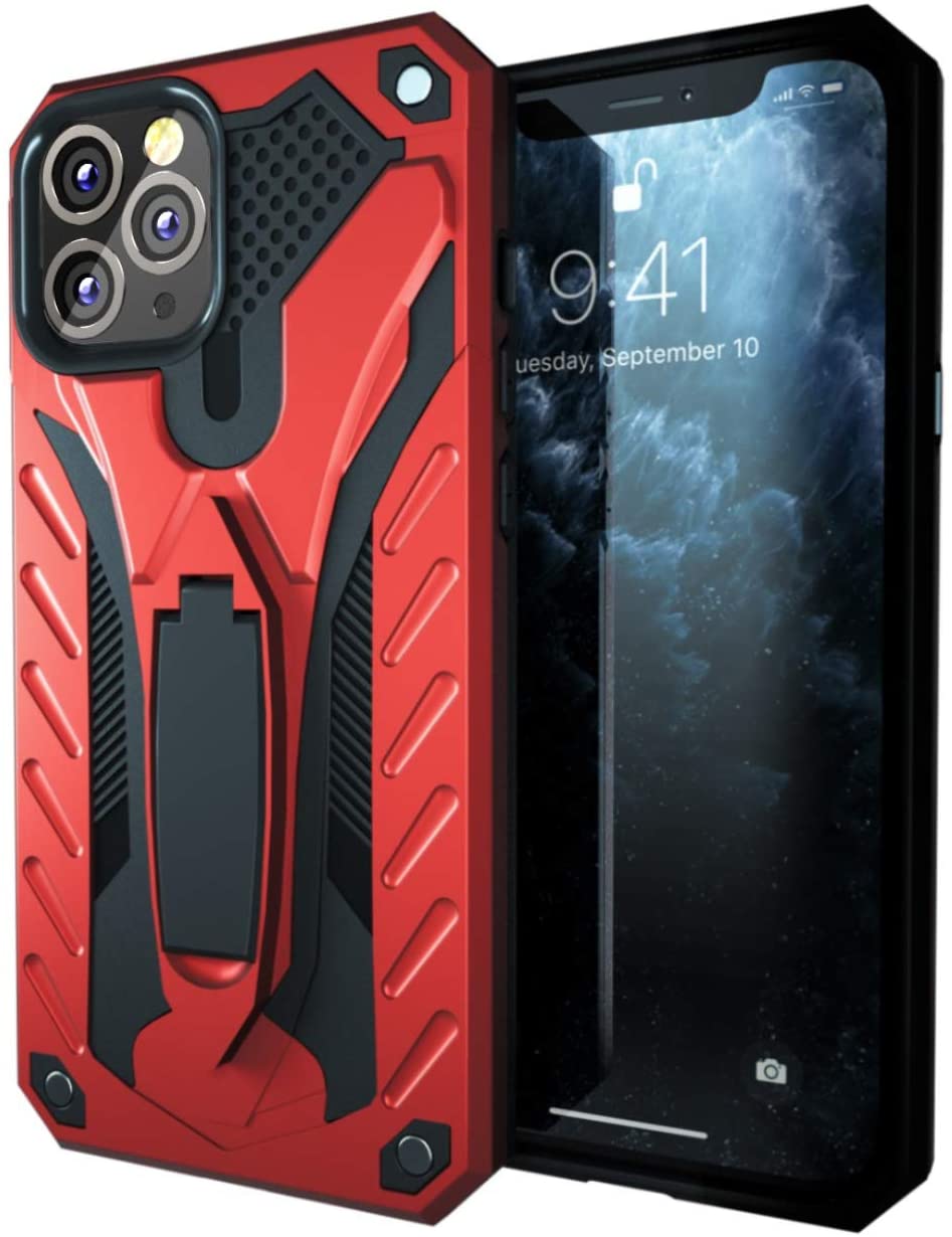 iPhone 11 Pro Hard Case with Kickstand Red