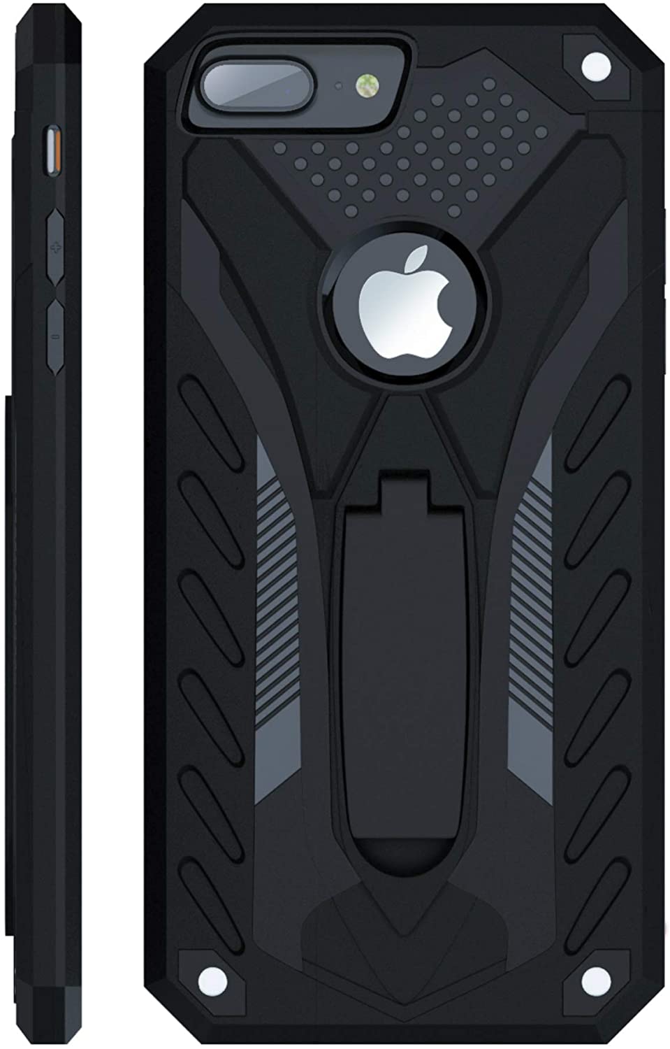 iPhone 7 Plus / iPhone 8 Plus Hard Case with Kickstand Black