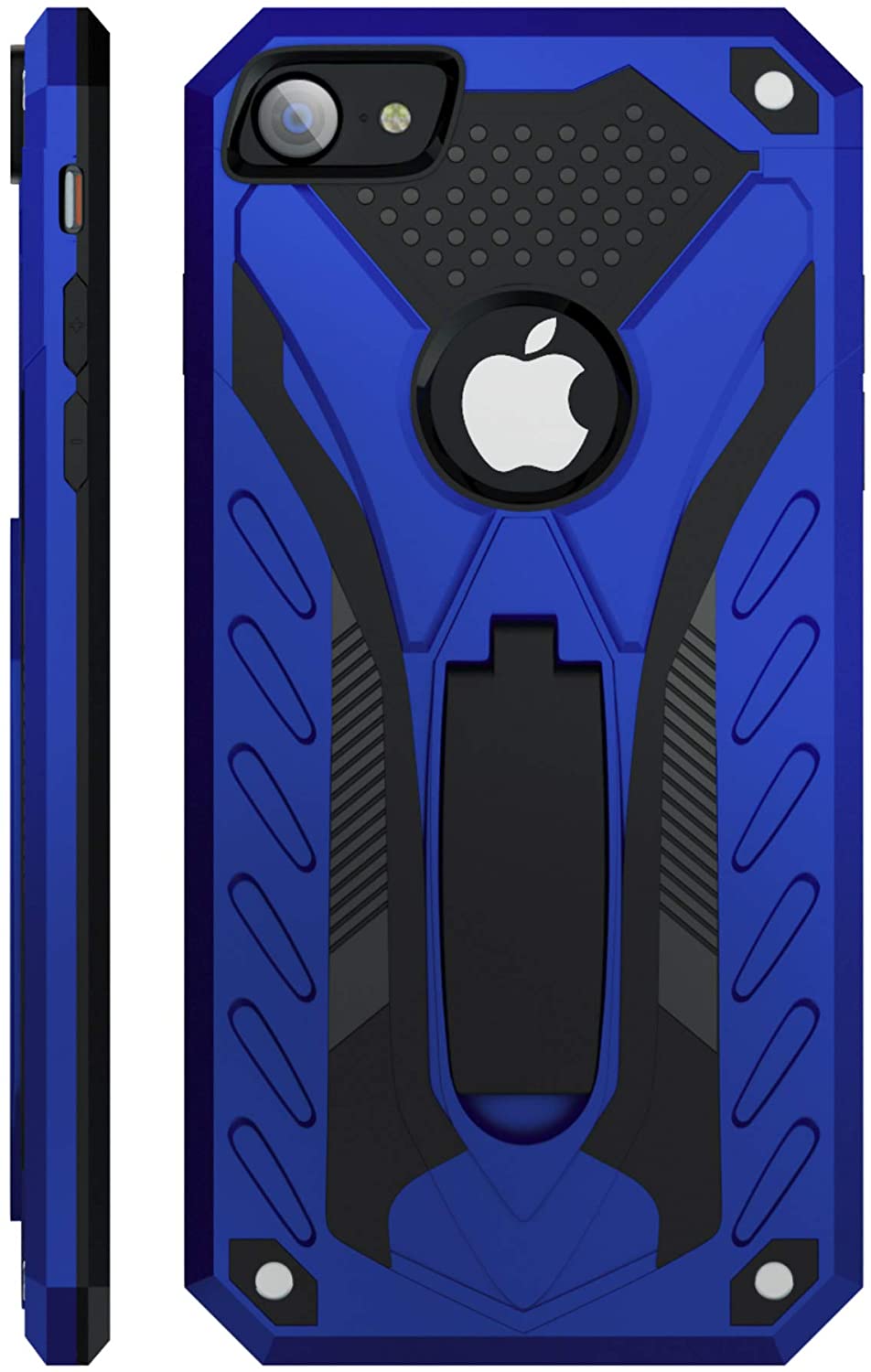 iPhone 7 / iPhone 8 Hard Case with Kickstand Blue