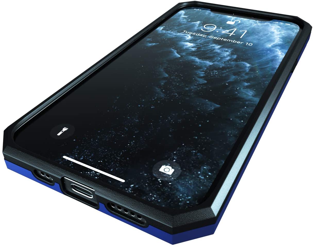 iPhone 12 mini Hard Case with Kickstand Blue