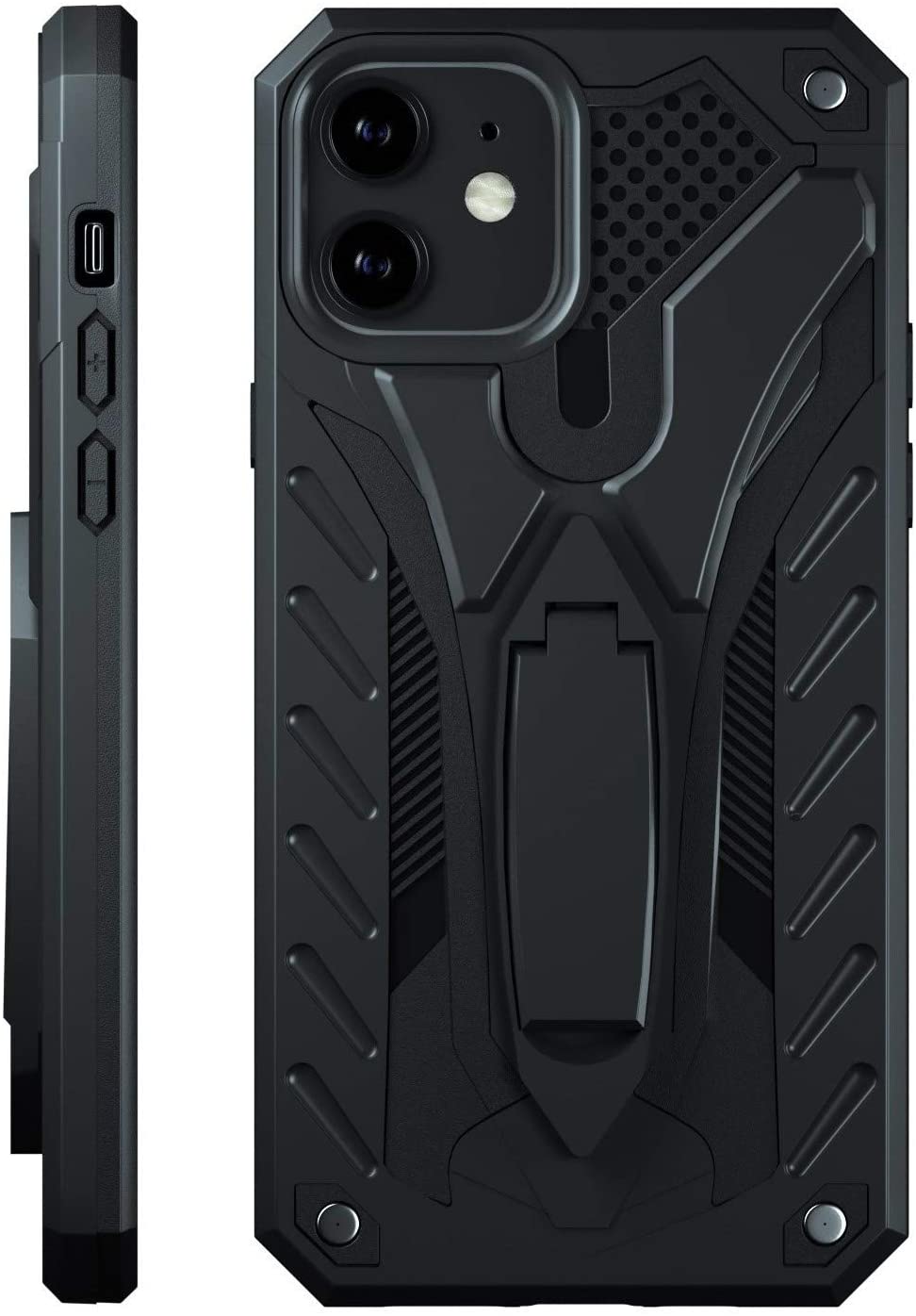 iPhone 11 Hard Case with Kickstand Black