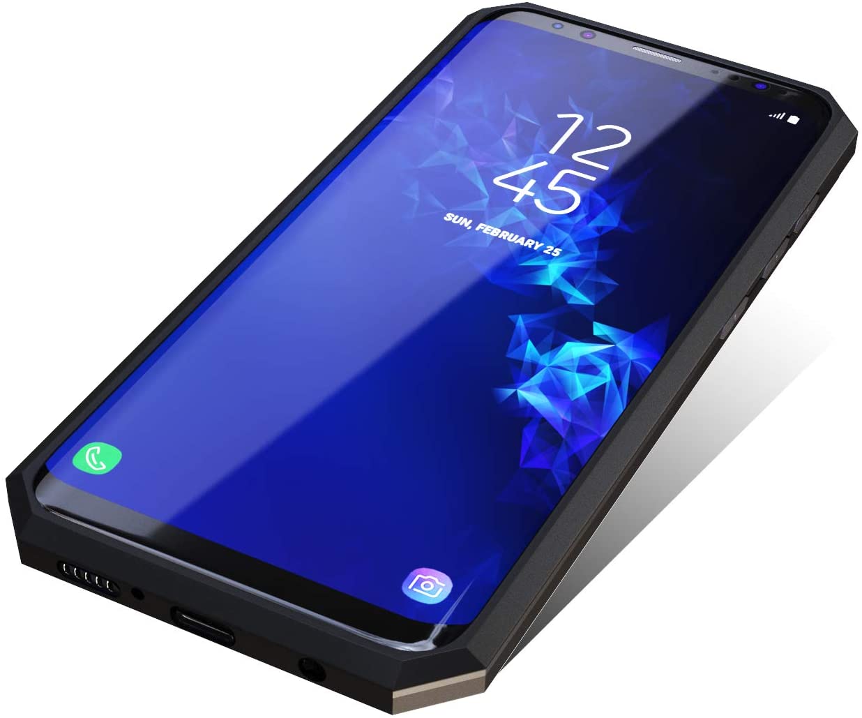 Samsung Galaxy S9+ Hard Case with Kickstand Black