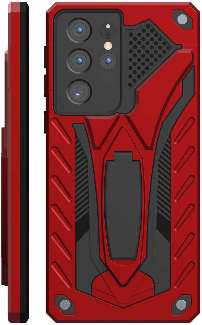 Samsung Galaxy S21 Ultra Hard Case Red