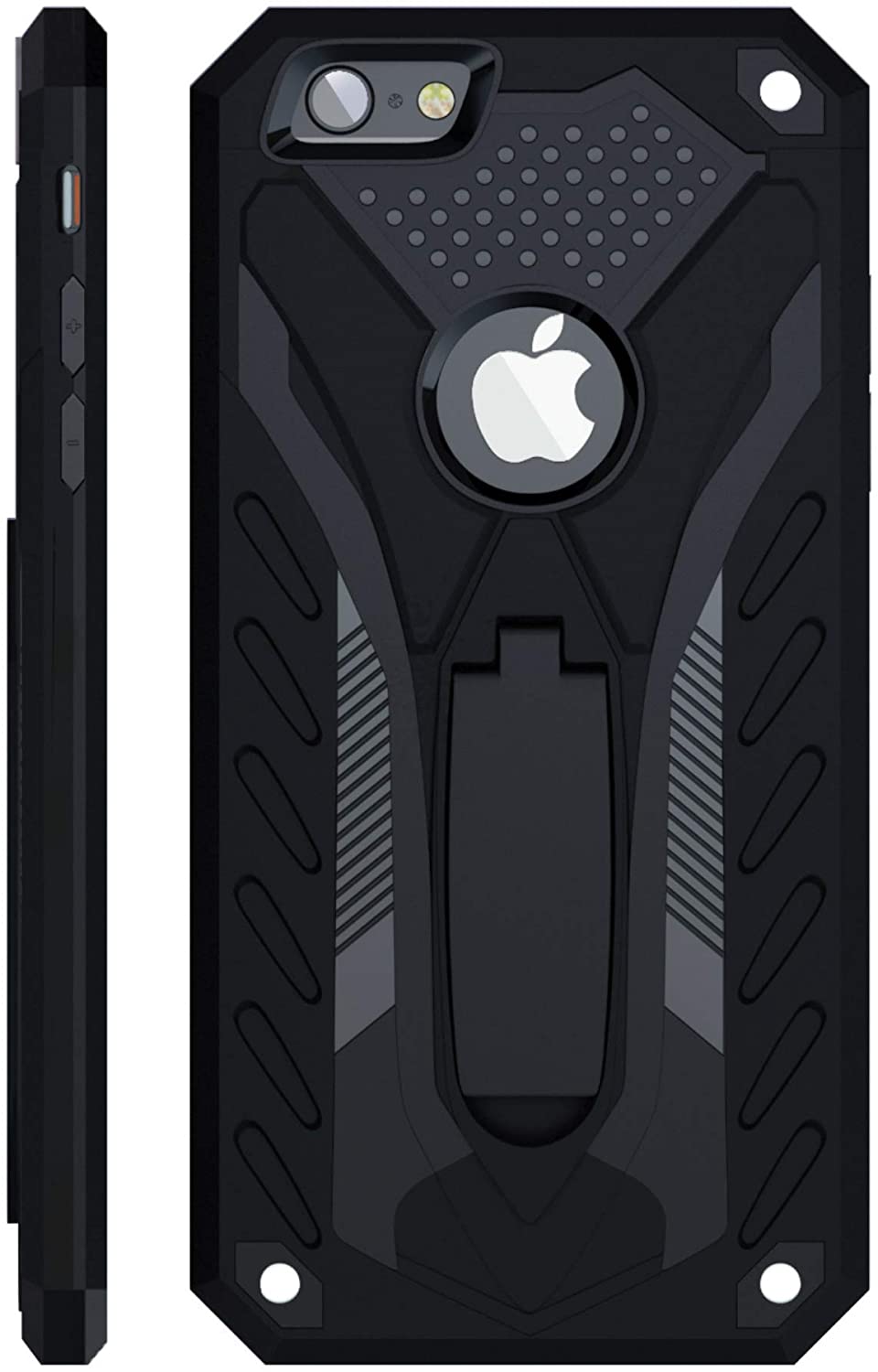 iPhone 6 / iPhone 6s Hard Case with Kickstand Black