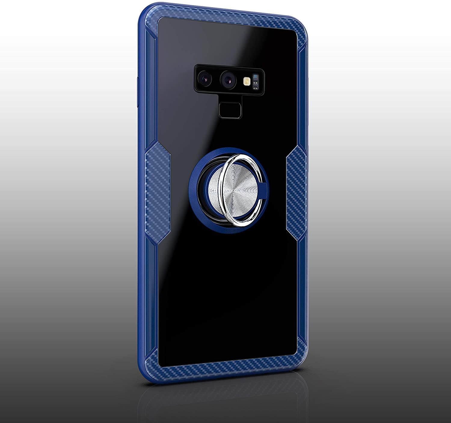 Samsung Galaxy Note 9 Case with Ring Holder Blue