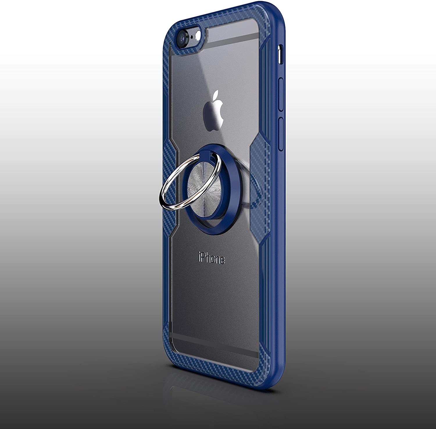 iPhone 6 / iPhone 6S Ring Case Blue