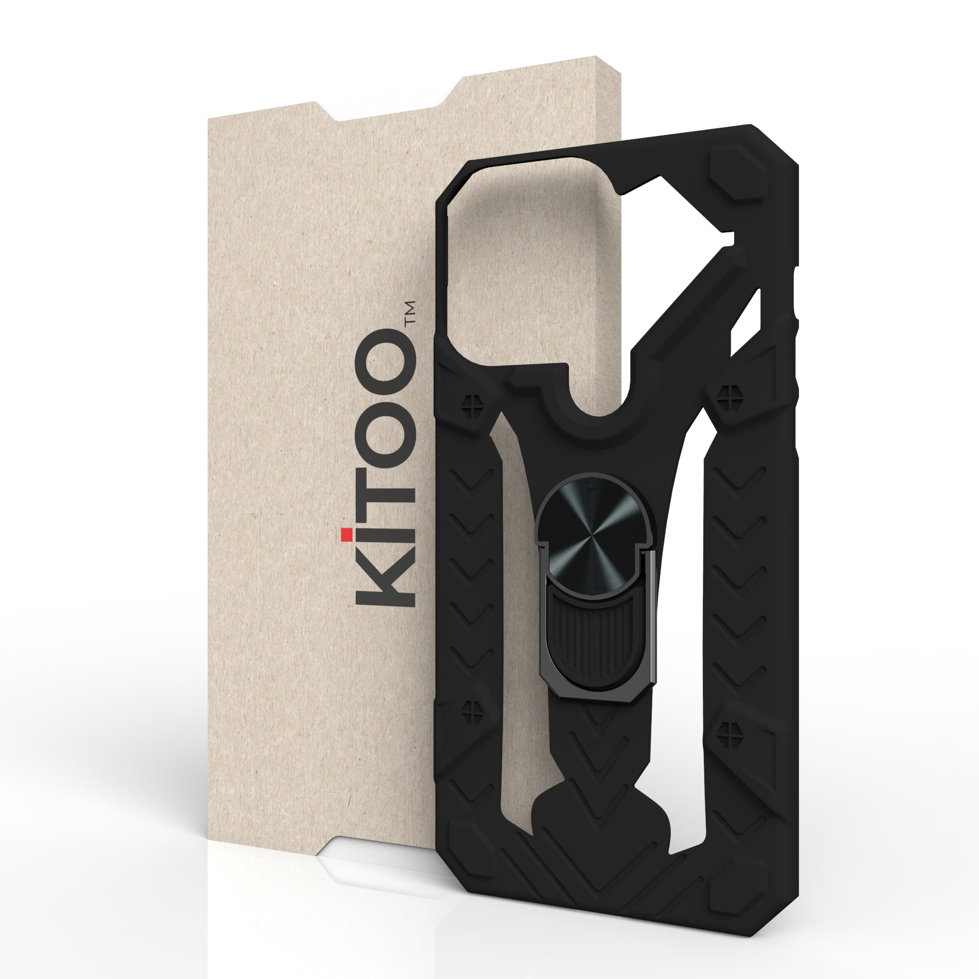Kitoo Ring Panel Designed for iPhone 13 Pro Max case (Spare Part only) - Black