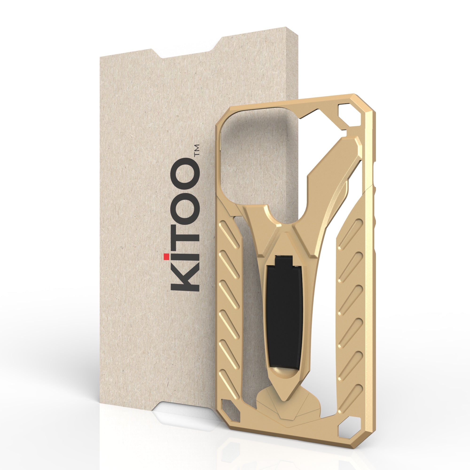 Kitoo Kickstand Panel Designed for iPhone 13 Pro case (Spare Part only) - Golden