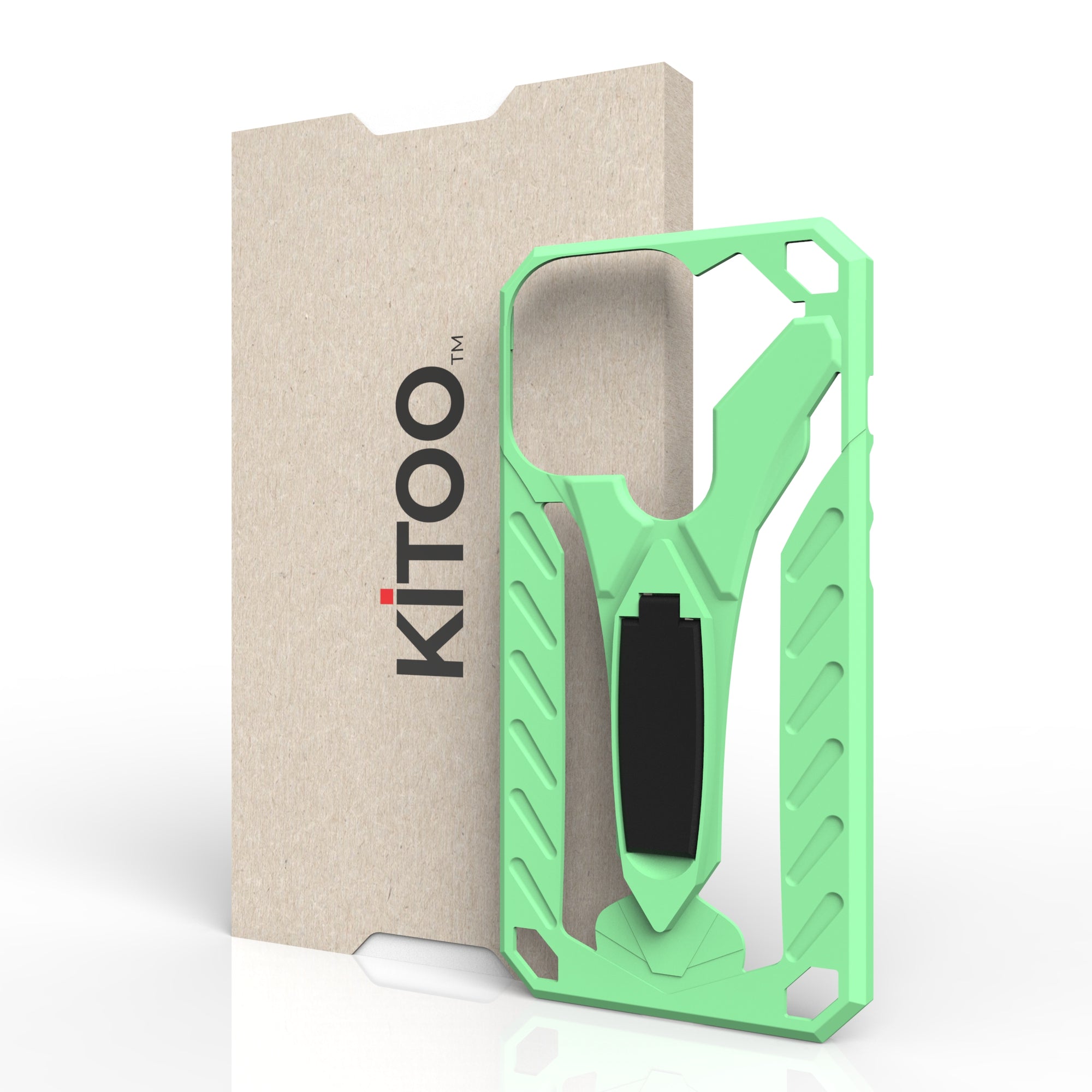 Kitoo Kickstand Panel Designed for iPhone 13 Pro case (Spare Part only) - Green