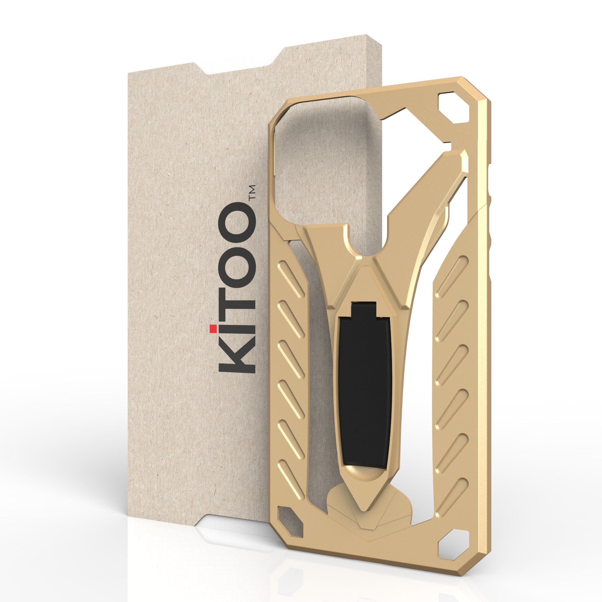Kitoo Kiсkstand Panel Designed for iPhone 13 Pro Max case (Spare Part only) - Golden