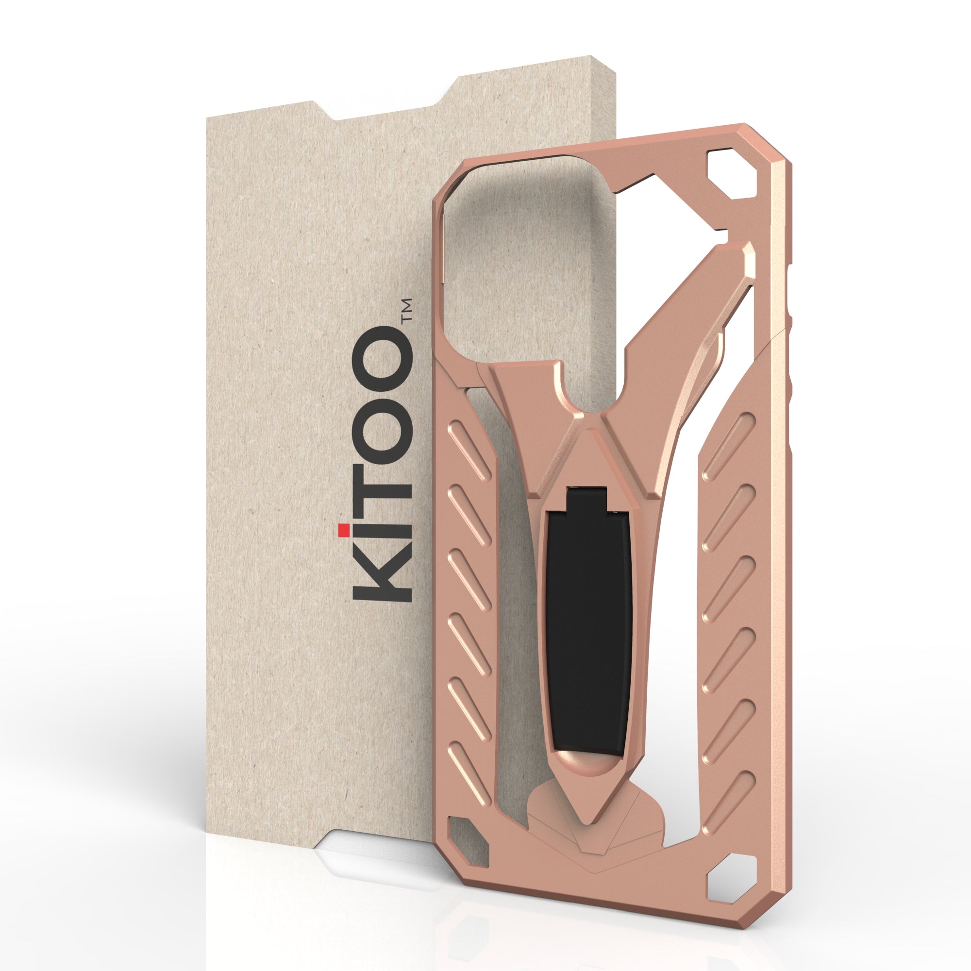 Kitoo Kiсkstand Panel Designed for iPhone 13 Pro Max case (Spare Part only) - Rose Golden