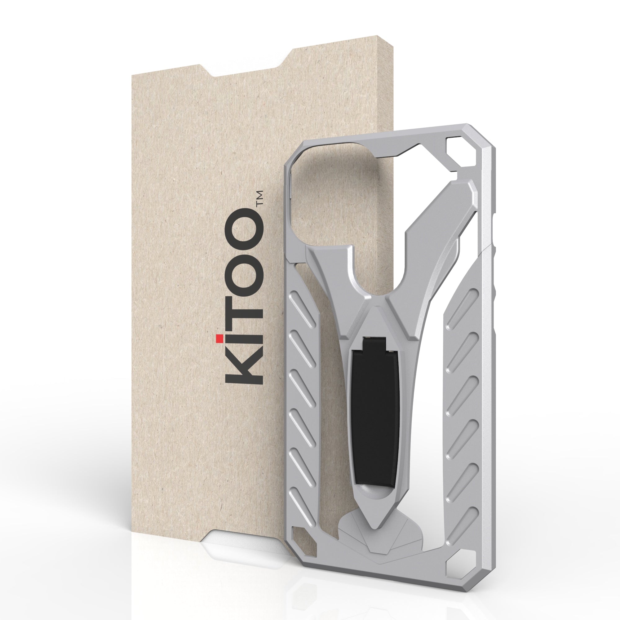 Kitoo Kickstand Panel Designed for iPhone 13 case (Spare Part only) - Silvery