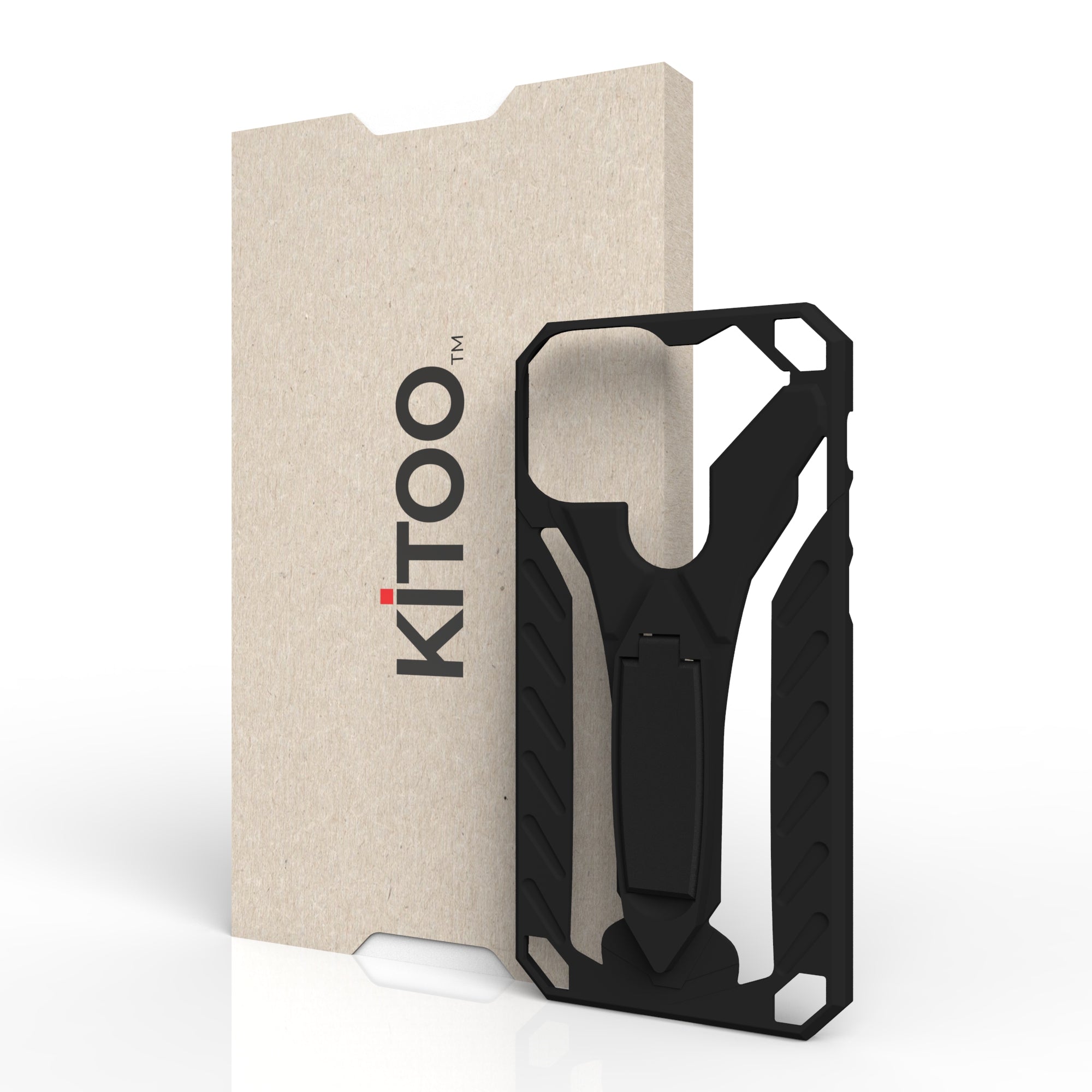 Kitoo Kickstand Panel Designed for iPhone 13 Mini case (Spare Part only) - Black