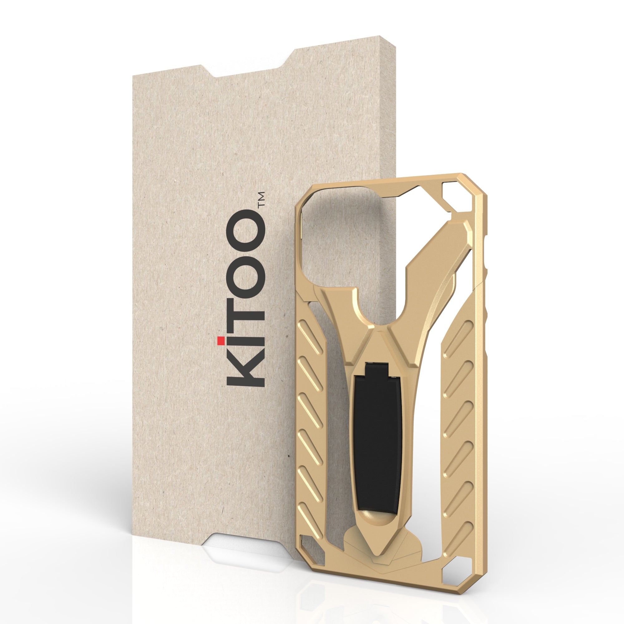 Kitoo Kickstand Panel Designed for iPhone 13 Mini case (Spare Part only) - Golden