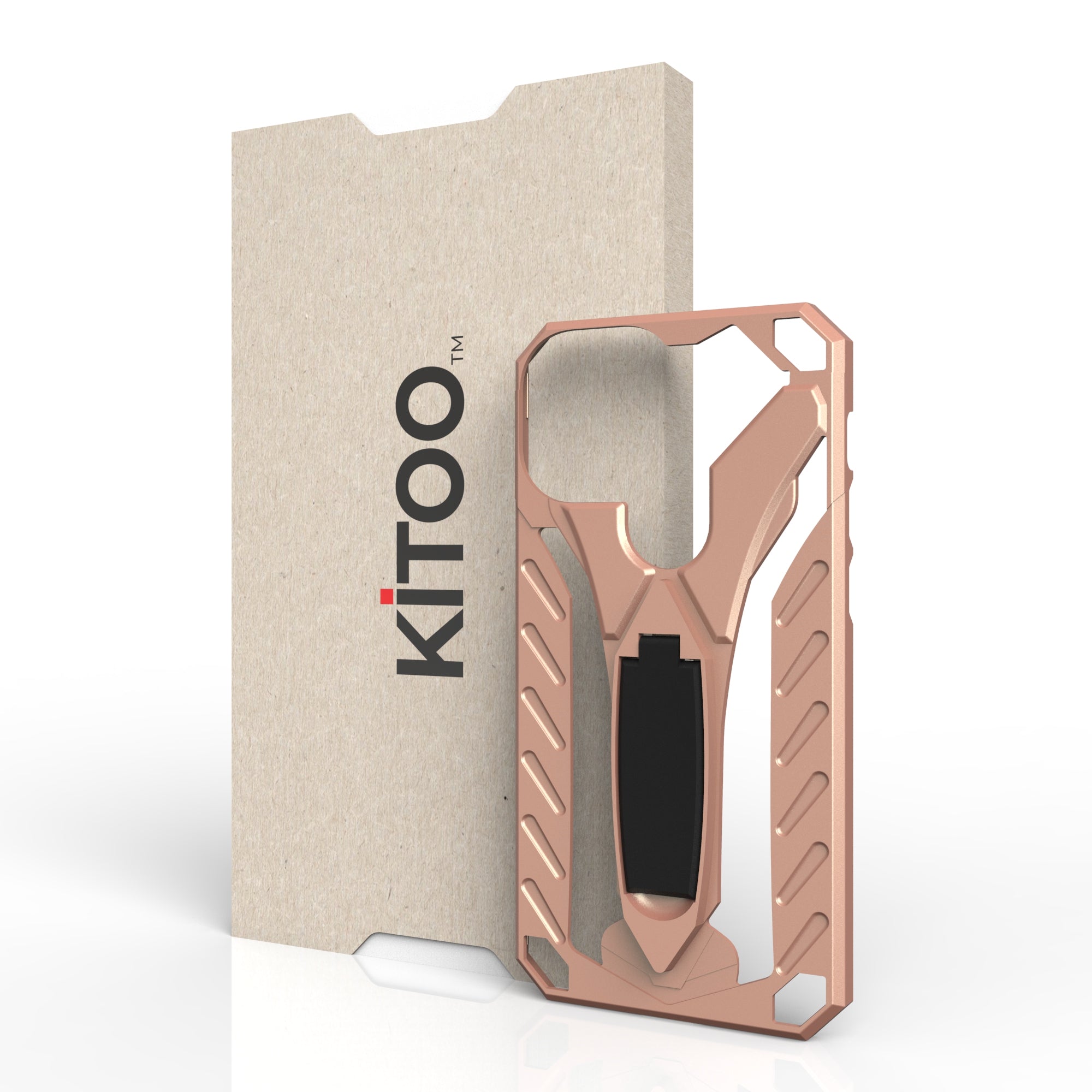 Kitoo Kickstand Panel Designed for iPhone 13 Mini case (Spare Part only) - Rose Golden