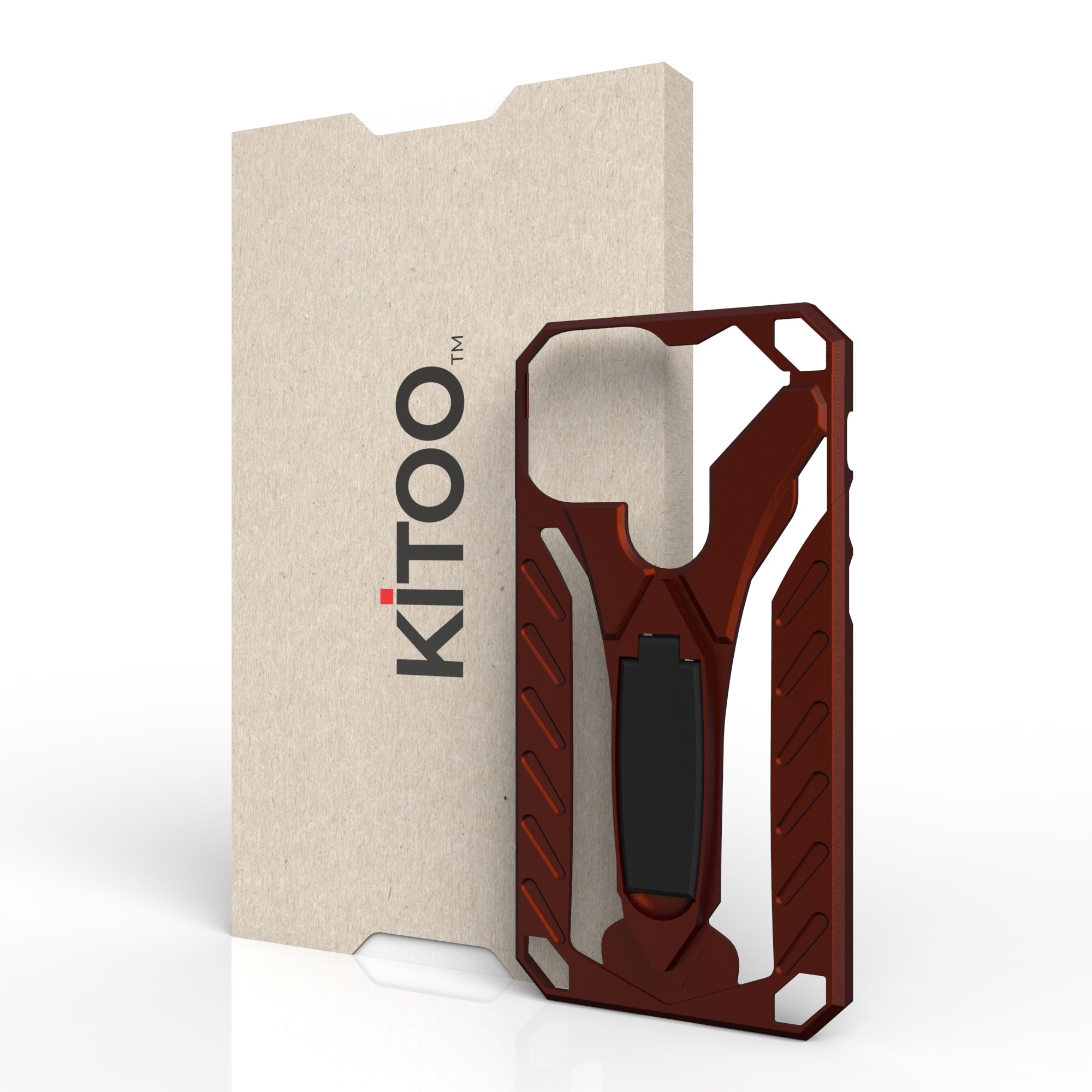 Kitoo Kickstand Panel Designed for iPhone 13 Mini case (Spare Part only) - Red