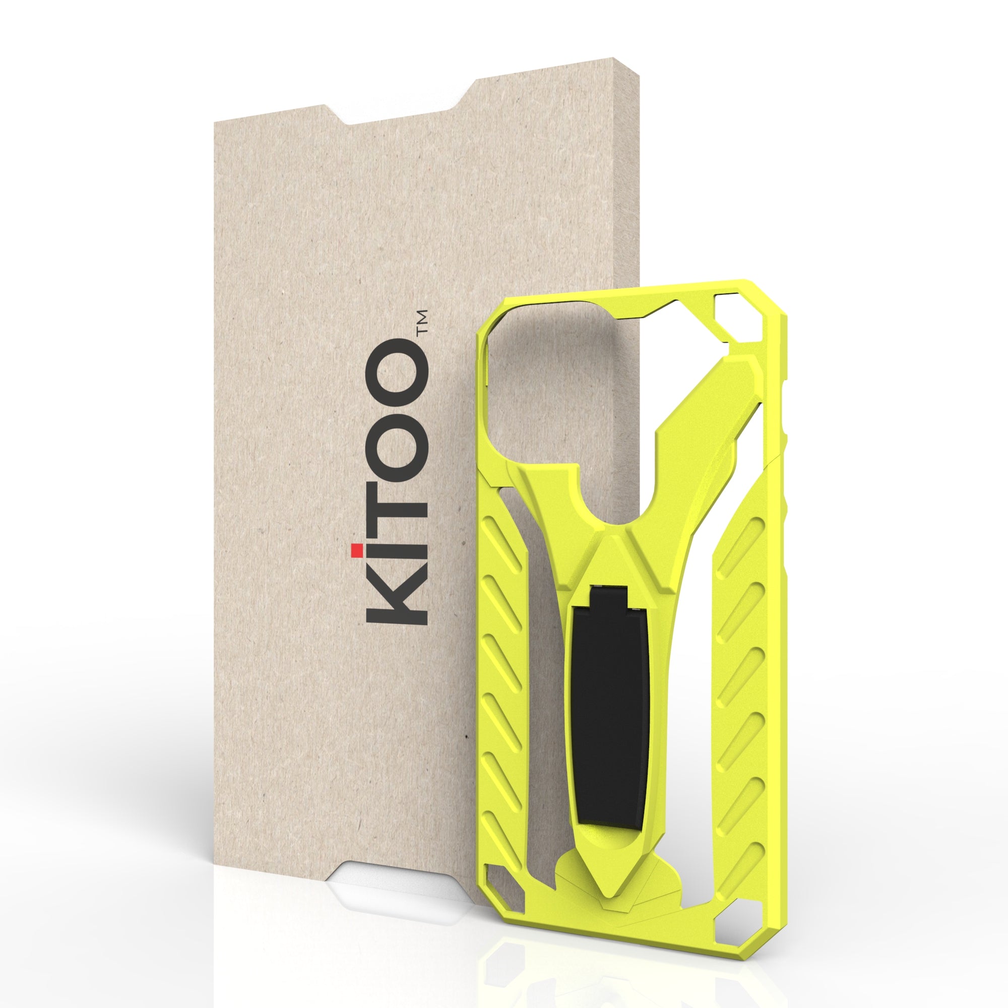 Kitoo Kickstand Panel Designed for iPhone 13 Mini case (Spare Part only) - Yellow