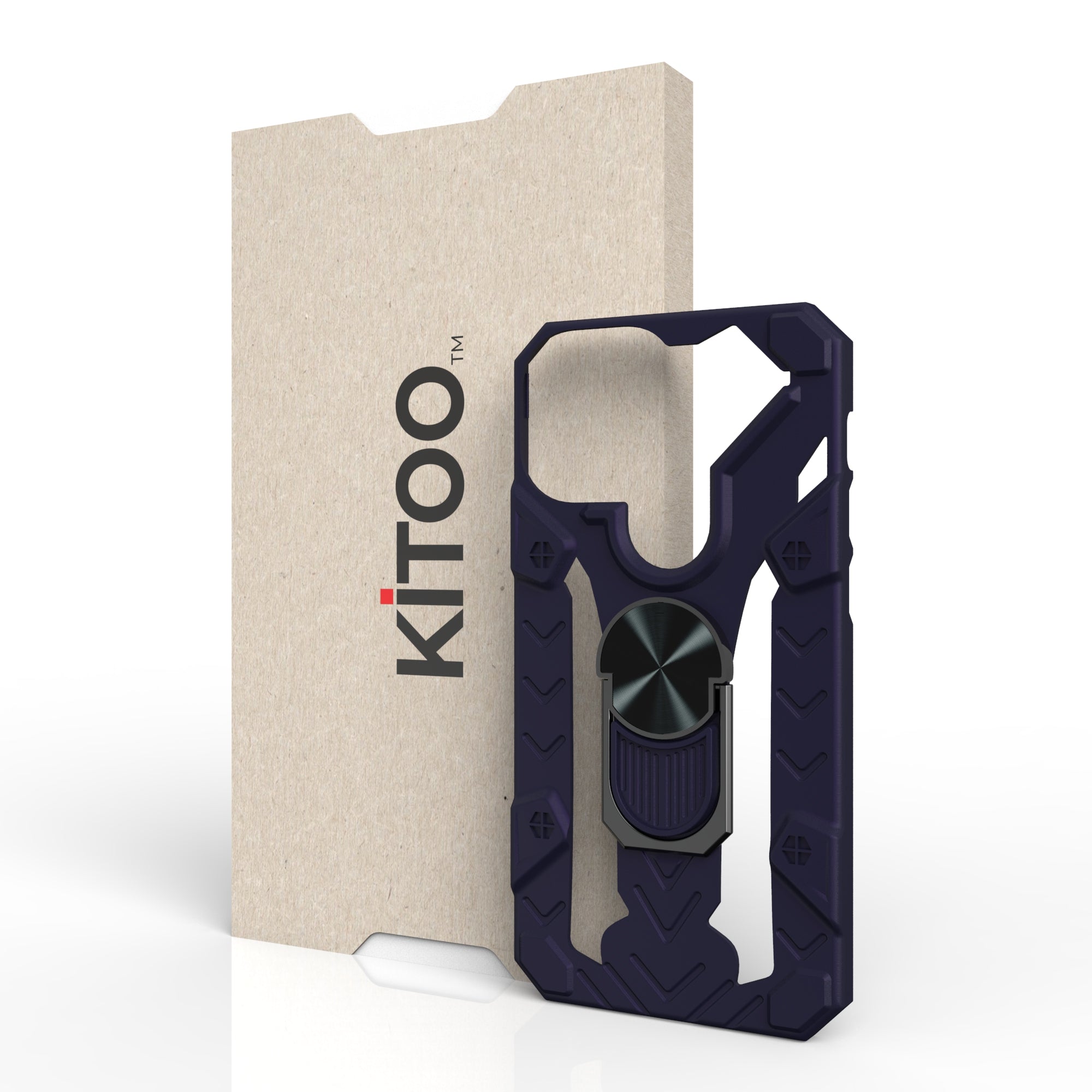 Kitoo Ring Panel Designed for iPhone 13 Mini case (Spare Part only) - Dark Blue