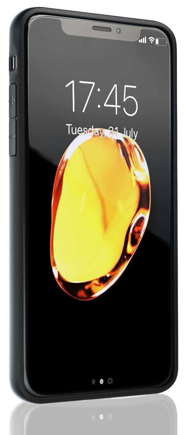 iPhone X / iPhone Xs Kitoo Carbon Fiber Pattern Case Rose Gold