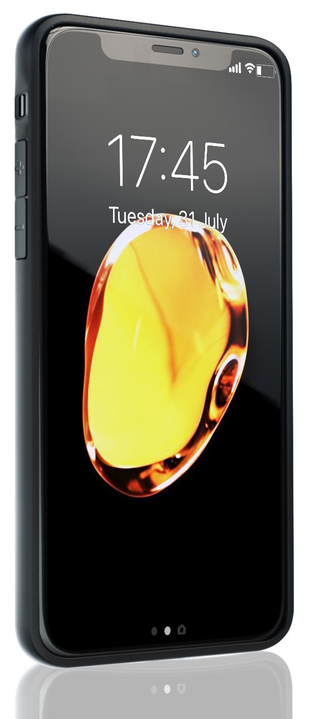 iPhone Xr Kitoo Carbon Fiber Pattern Case Rose Gold