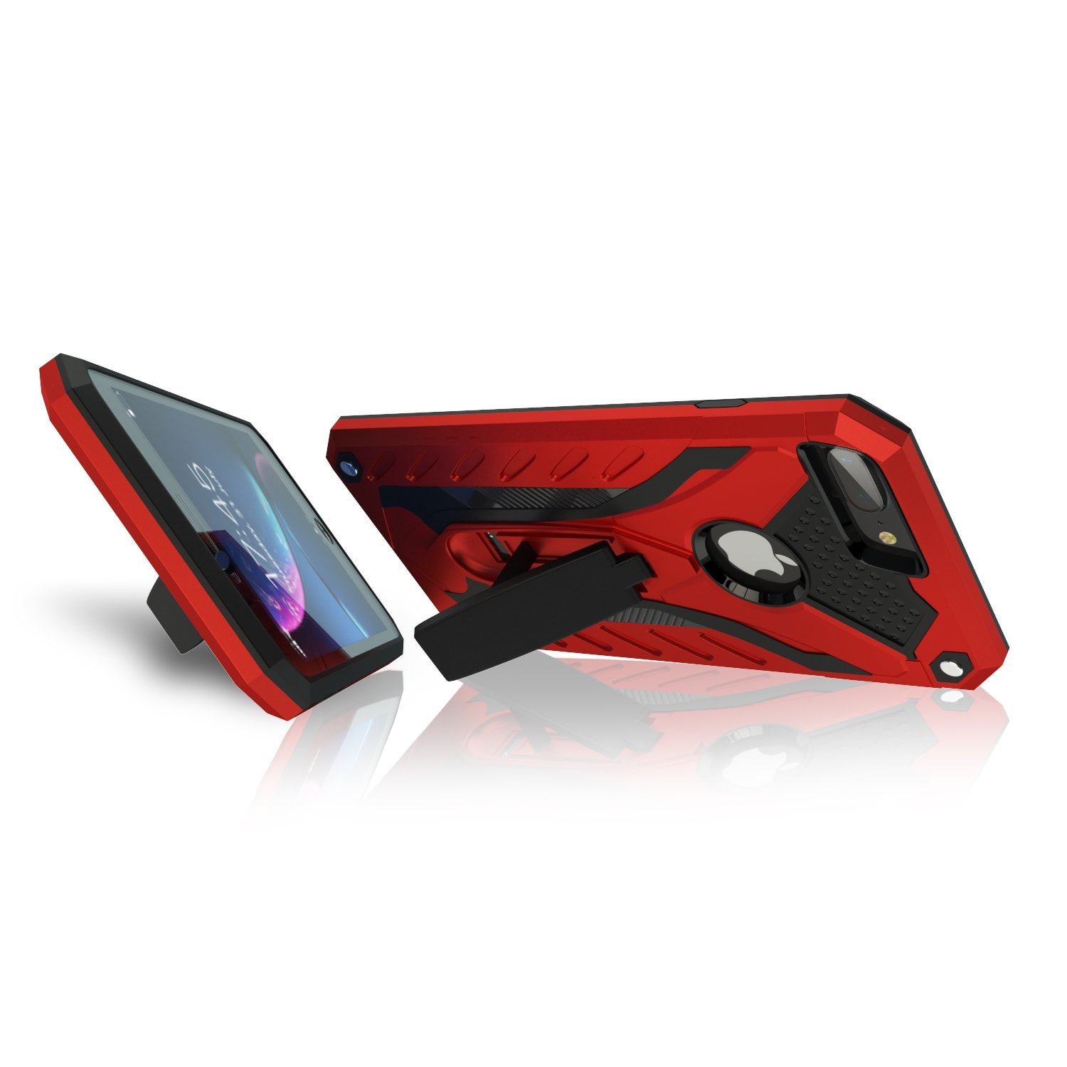 iPhone 7 Plus / iPhone 8 Plus Hard Case with Kickstand Red