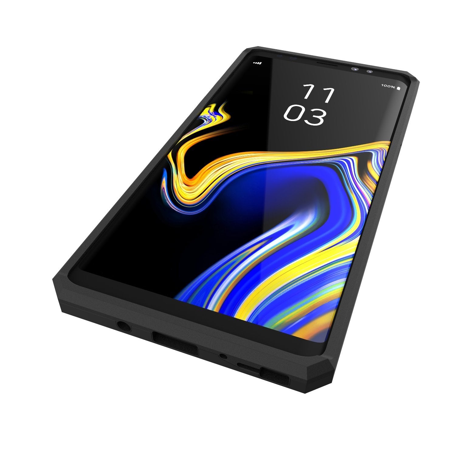 Samsung Galaxy Note 8 Hard Case with Kickstand Black